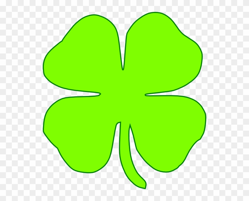 Shamrock Light Green Png - Kleeblatt 4 Blätter Clipart #2150471