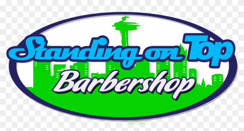 Established - Standing On Top Barber Shop Clipart