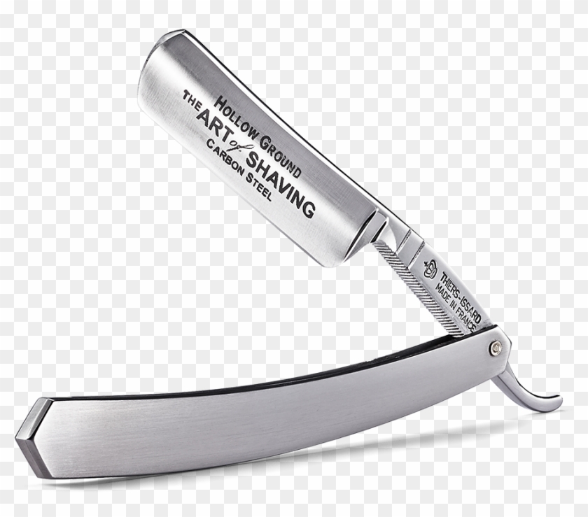 Stainless Steel 5/8" Blade Straight Razor - Utility Knife Clipart #2151046