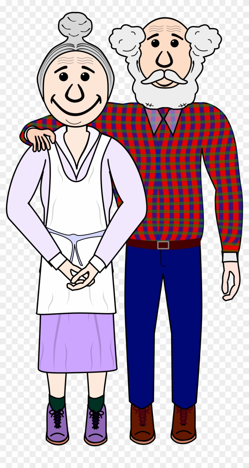 Picture Free Stock Free Old Cliparts Download Clip - Old Couple Clipart Png Transparent Png #2151121