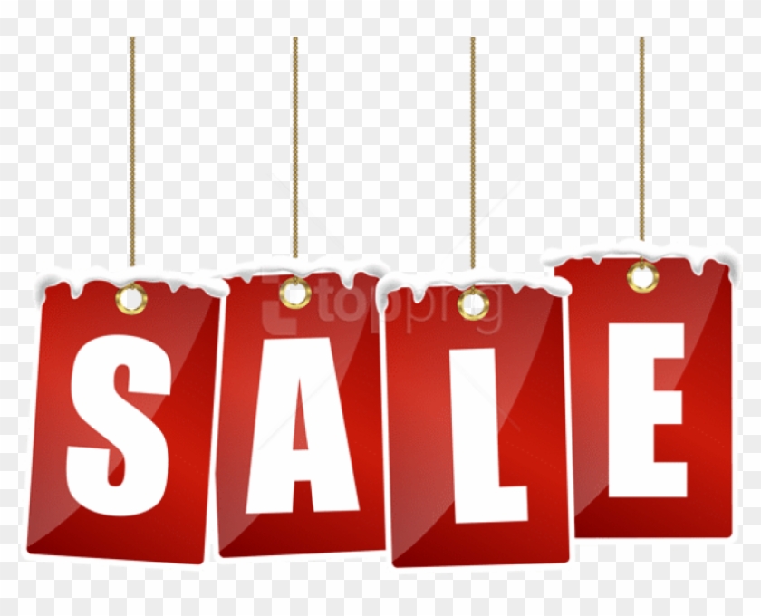 Free Png Sale Tags With Snow Transparent Png Images - Transparent Background Sale Transparent Png Clipart