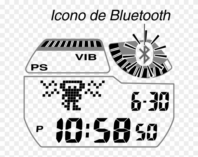 Pantalla Link Loss - Casio G Shock Clipart