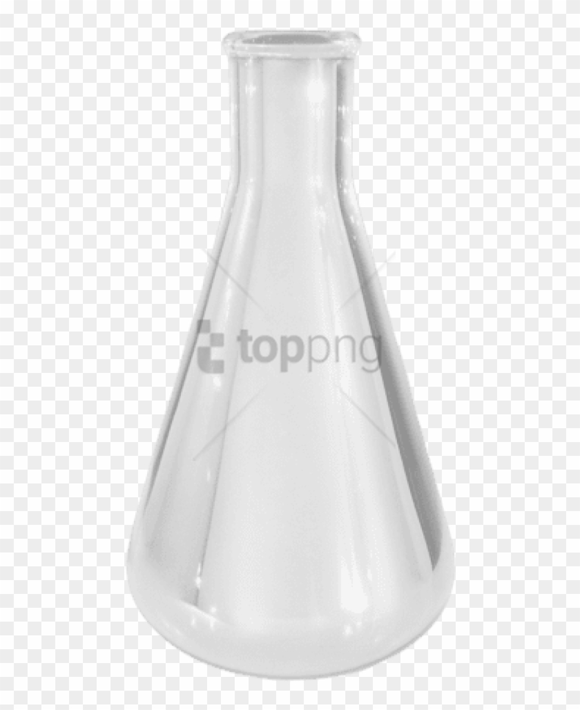 Free Png 500ml Silvered Glass Erlenmeyer Flask Png - Vase Clipart
