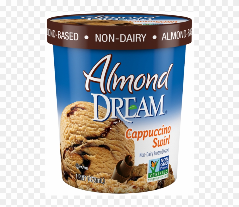 Almond Dream™ Cappucino Swirl - Almond Dream Ice Cream Toffee Clipart