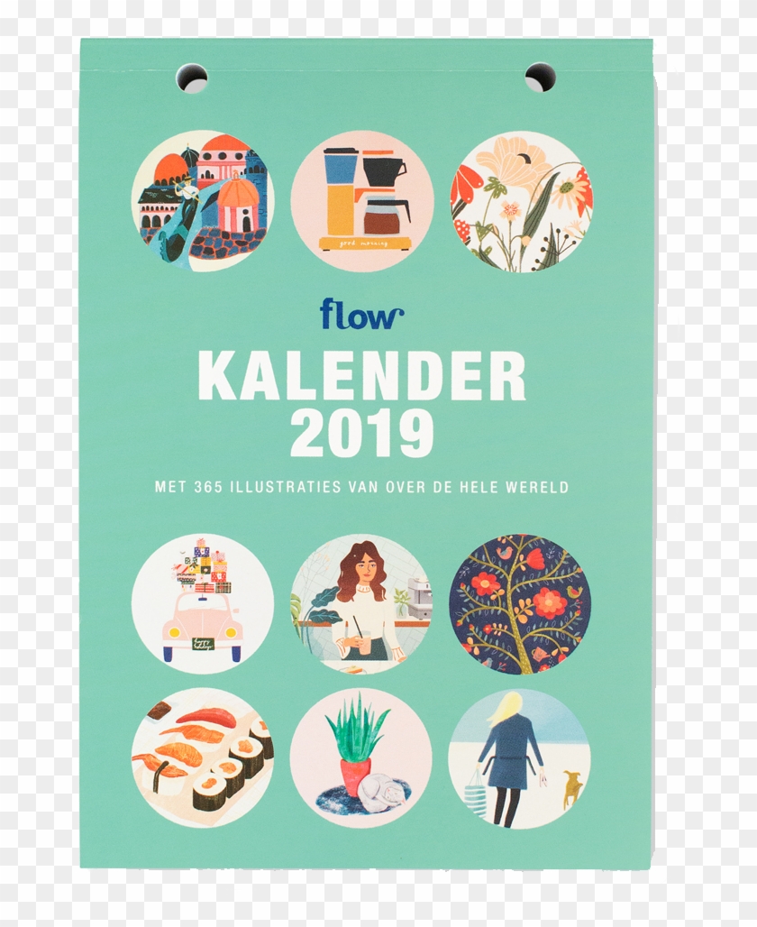 Flow Scheurkalender Clipart #2152358