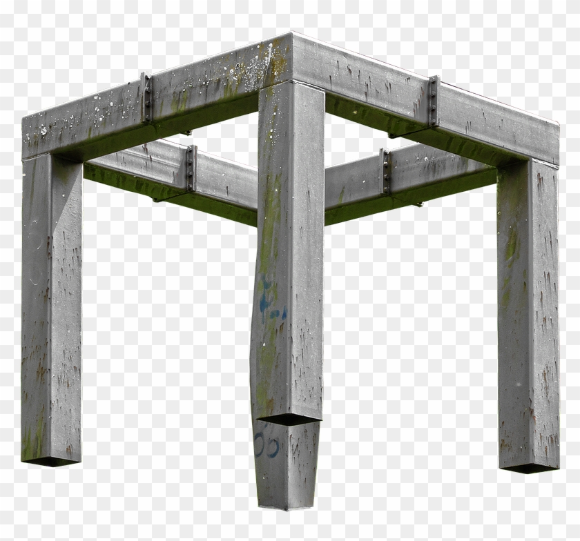 Art, Metal Frame, Art Object, Artwork, Metal - Pile Bridge Clipart #2152649