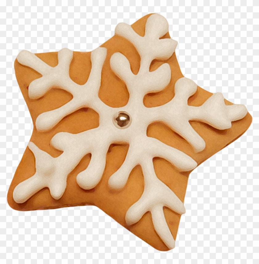 Biscotti Milk Biscuit Cookie Simulation Transprent - Christmas Cookies Png Clipart #2152843