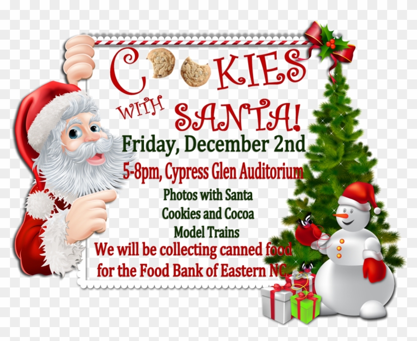News Image For Cookies With Santa At Cypress Glen Clipart