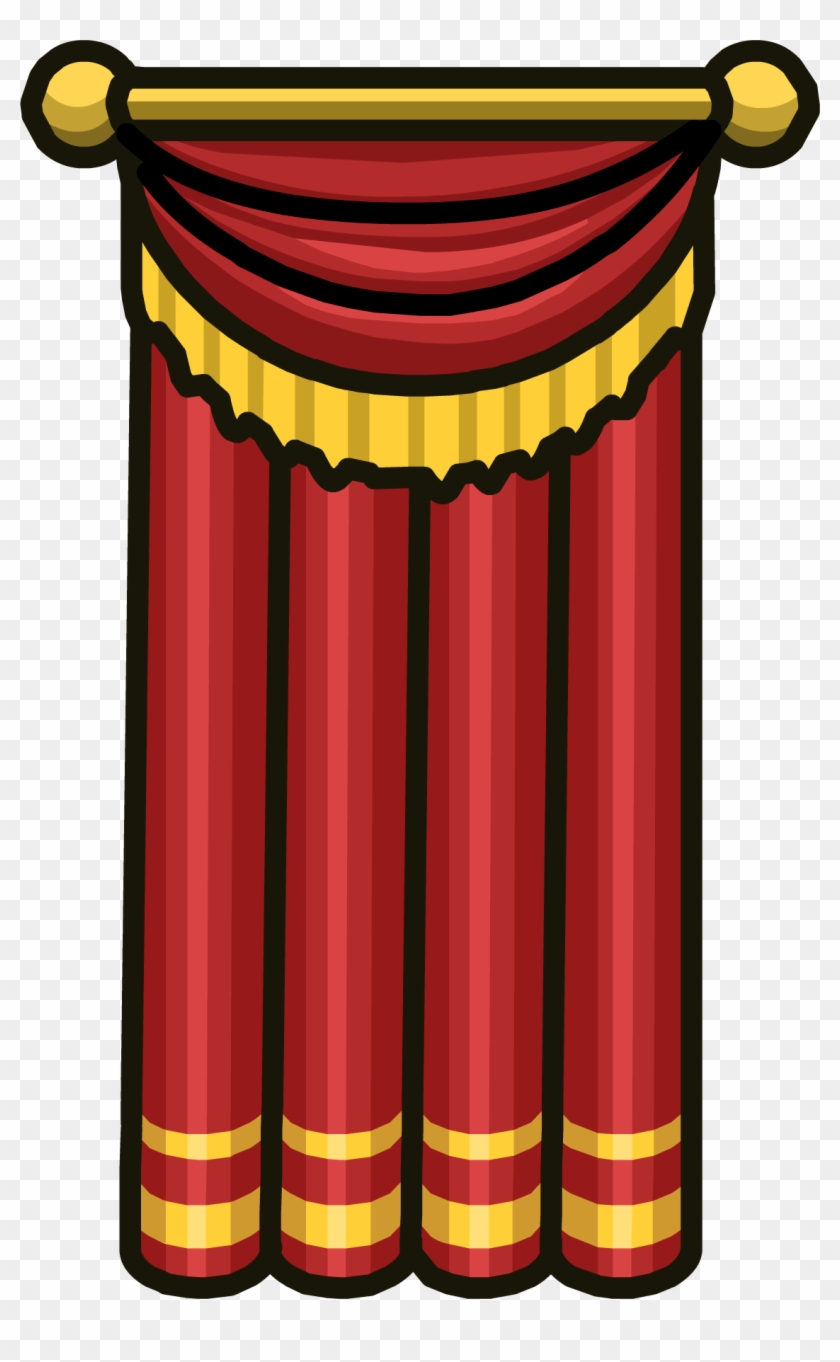 Stage Curtain Club Penguin Wiki Fandom Powered By Wikia - Club Penguin Curtain Clipart #2153374