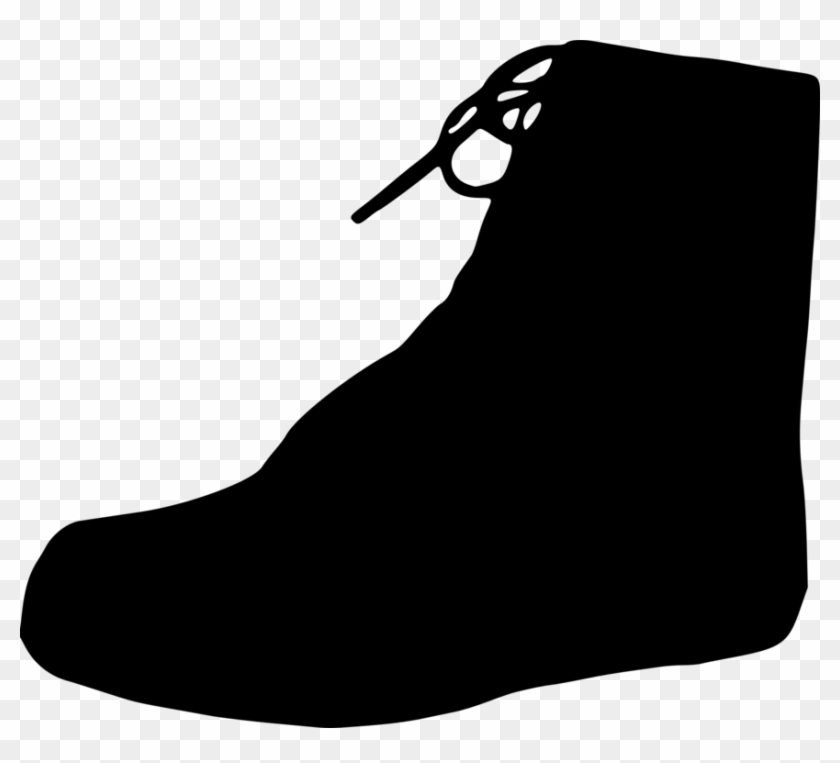 T Shirt Boot Silhouette High Heeled Shoe - Boot Silhouette Clipart #2153375