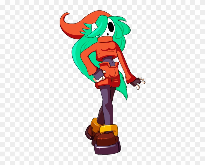 Shy Girl/gal Megaman Zx Style By Nigelpixelart - Super Mario Shy Guy Girl Clipart