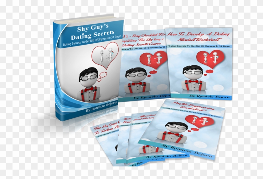 Shy Guy's Dating Secrets - Paper Clipart