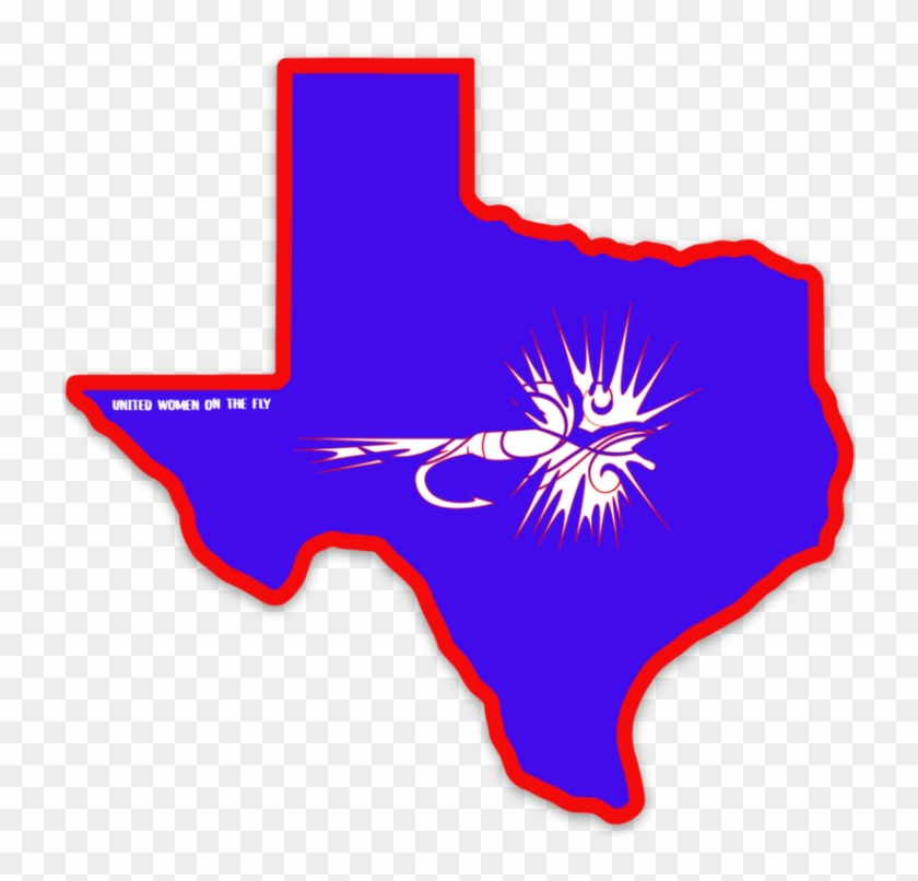 Uwotf Texas State Sticker - Emblem Clipart