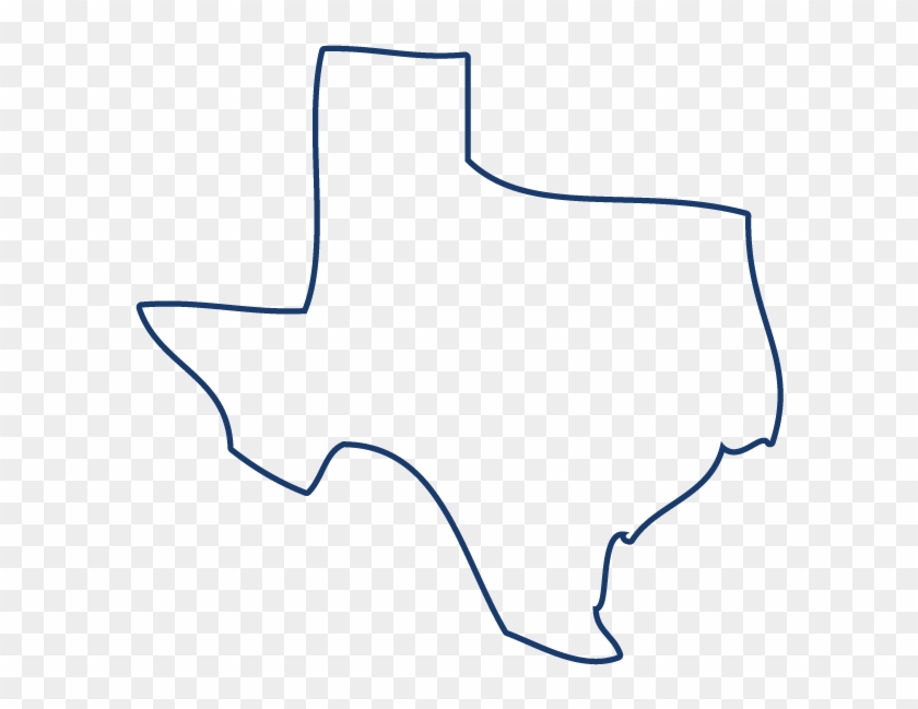 Texas - Line Art Clipart