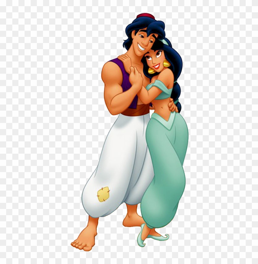 Image Freeuse Download Disney Jasmine Life Size Cardboard - Aladdin And Jasmine Clipart #2153786
