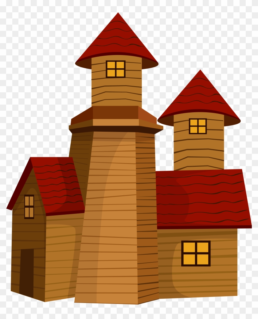 Old Castle Transparent Png Clip Art Image - Old Castle Clipart #2154190