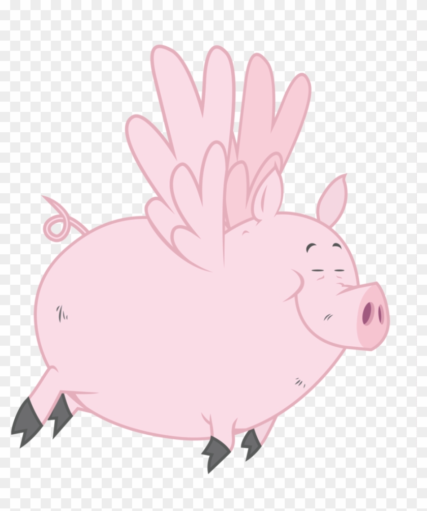953 X 1024 6 - Flying Pig Transparent Background Clipart #2154382