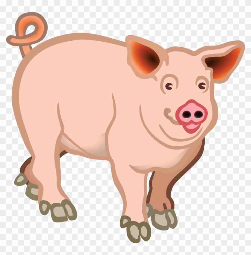 Free Clipart Of A Pig - Clipart Pig - Png Download #2154558