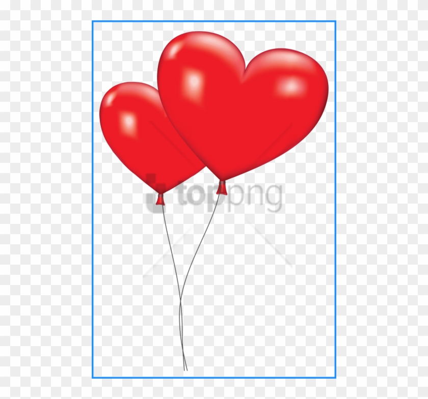 Free Png Heart Balloon Png Image With Transparent Background - Heart Balloon Clipart Png #2154845
