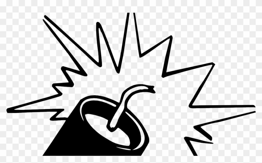 The 2017 Firecracker Award Winners - Firecracker Black And White Clipart #2154874