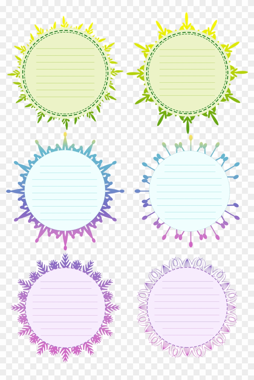 Text Box Border Element Free Map Png And Psd - Psd Clipart