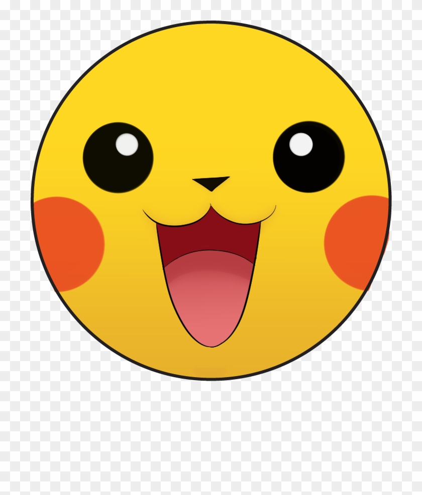 Pikachu , Png Download - Pikachu Smiley Clipart #2155025