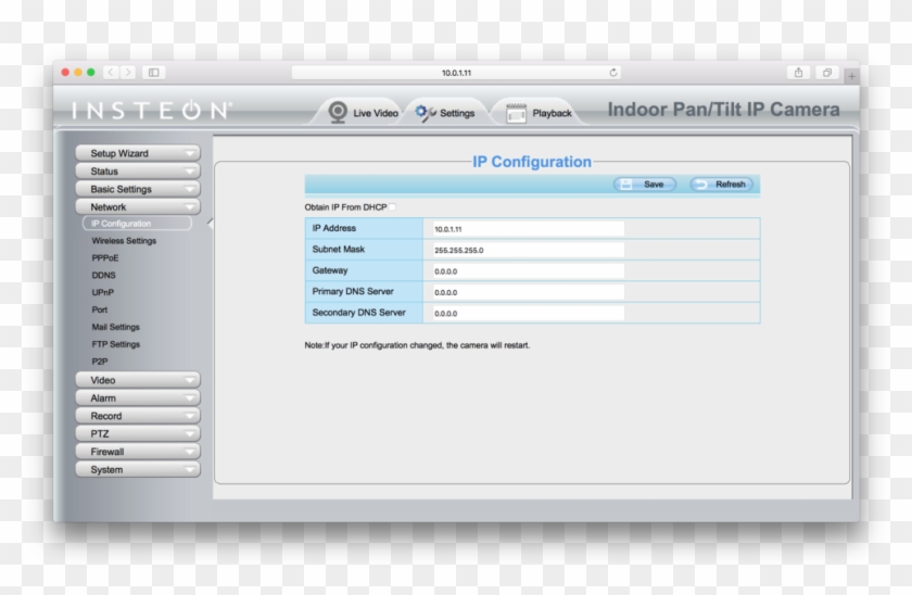 Screen Shot 2015 10 01 At - Foscam Fi9900p Network Setting Clipart