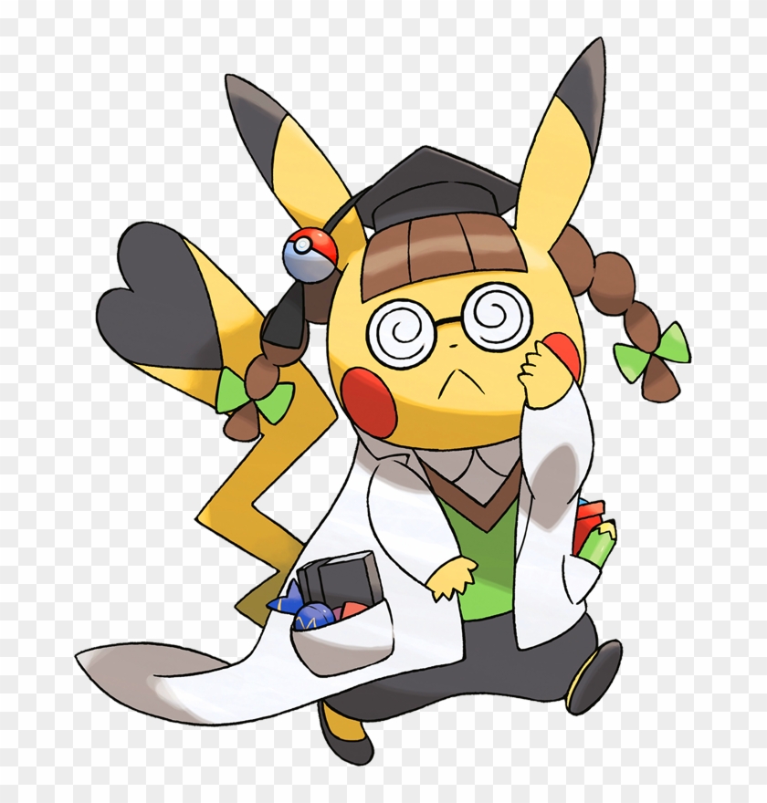 Pokemon Shiny Pikachu Phd Is A Fictional Character Clipart