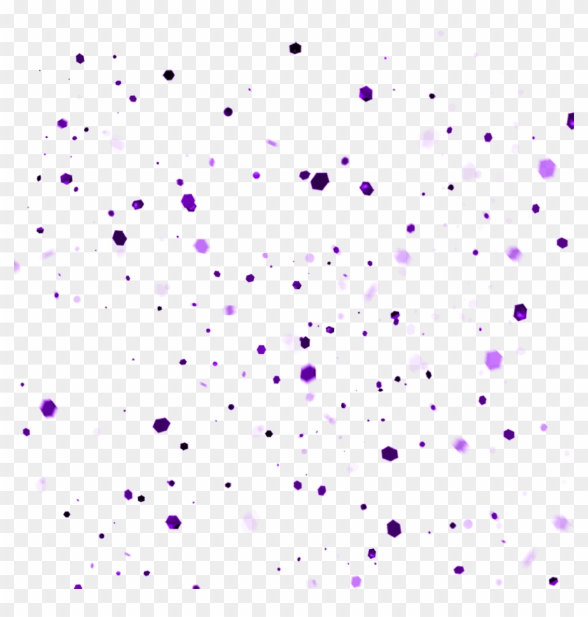 #glitterbrush #mask #overlay #purple #confetti - Transparent Background Purple Confetti Clipart #2155332