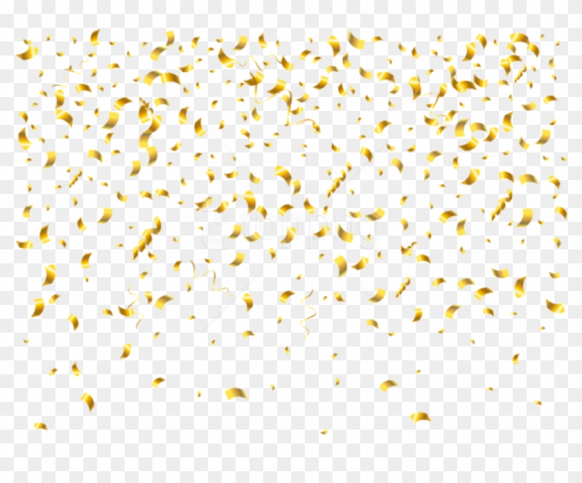 Free Png Download Confetti Transparent Png Images Background - Gold Confetti Png Transparent Clipart