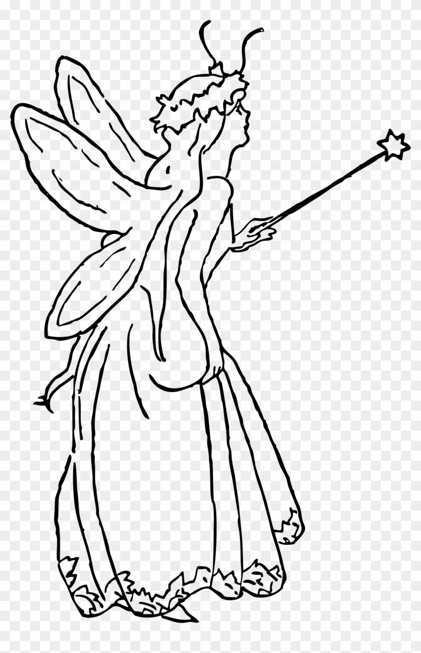 Big Image - Titania Midsummer Night's Dream Drawing Clipart