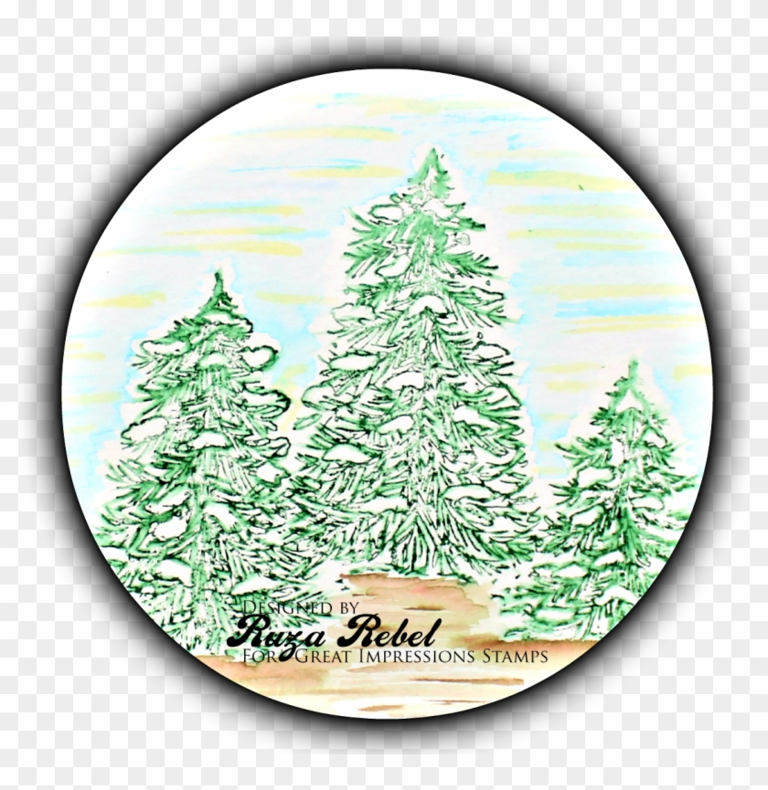 Ruza's Craft Corner - Colorado Spruce Clipart #2156114