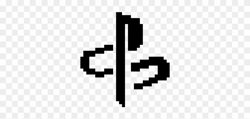 Excelent Playstation Logo - Pixel Art Logo Playstation Clipart