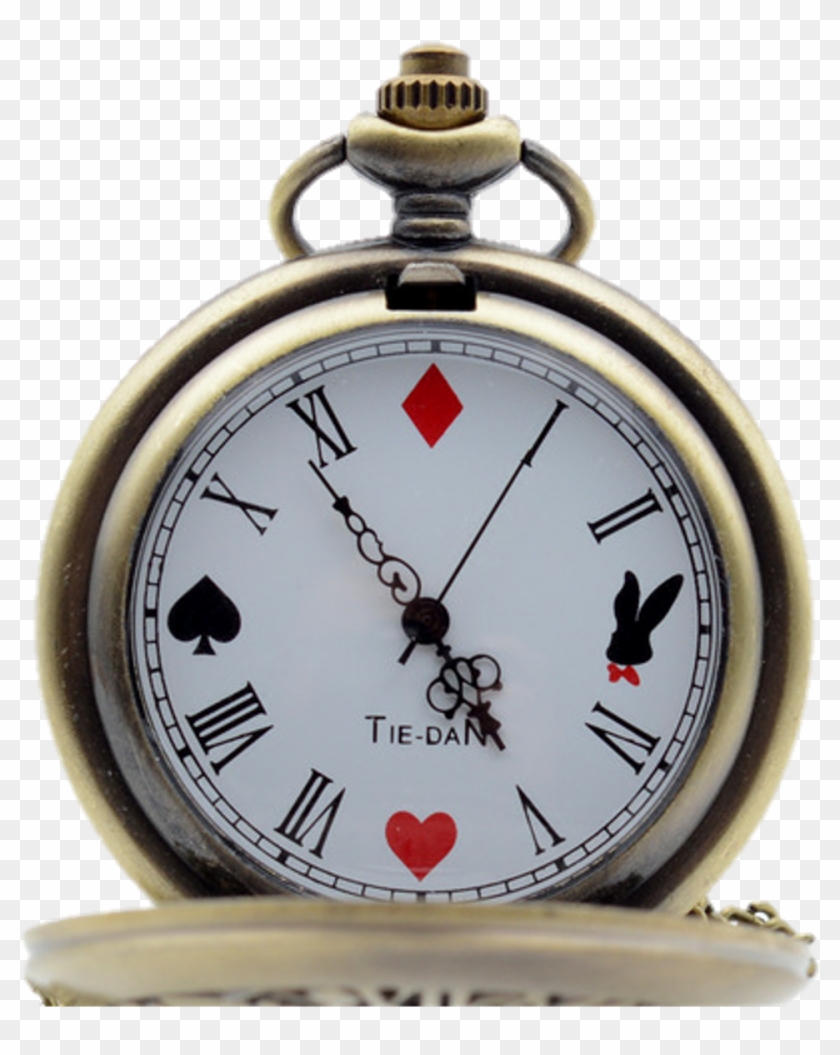 Reloj Sticker - Clock Dial Alice In Wonderland Clipart #2156566