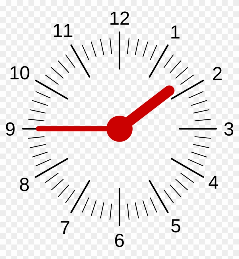 Reloj 12 30 , Png Download - 01 45 Clock Clipart