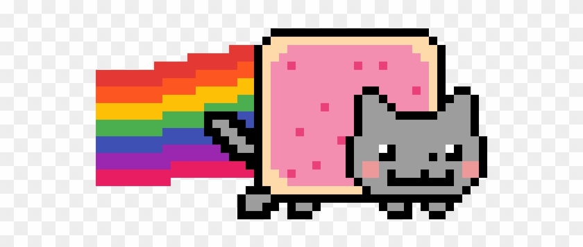 Cool Cat - Doge Nyan Cat Transparent Clipart #2156769