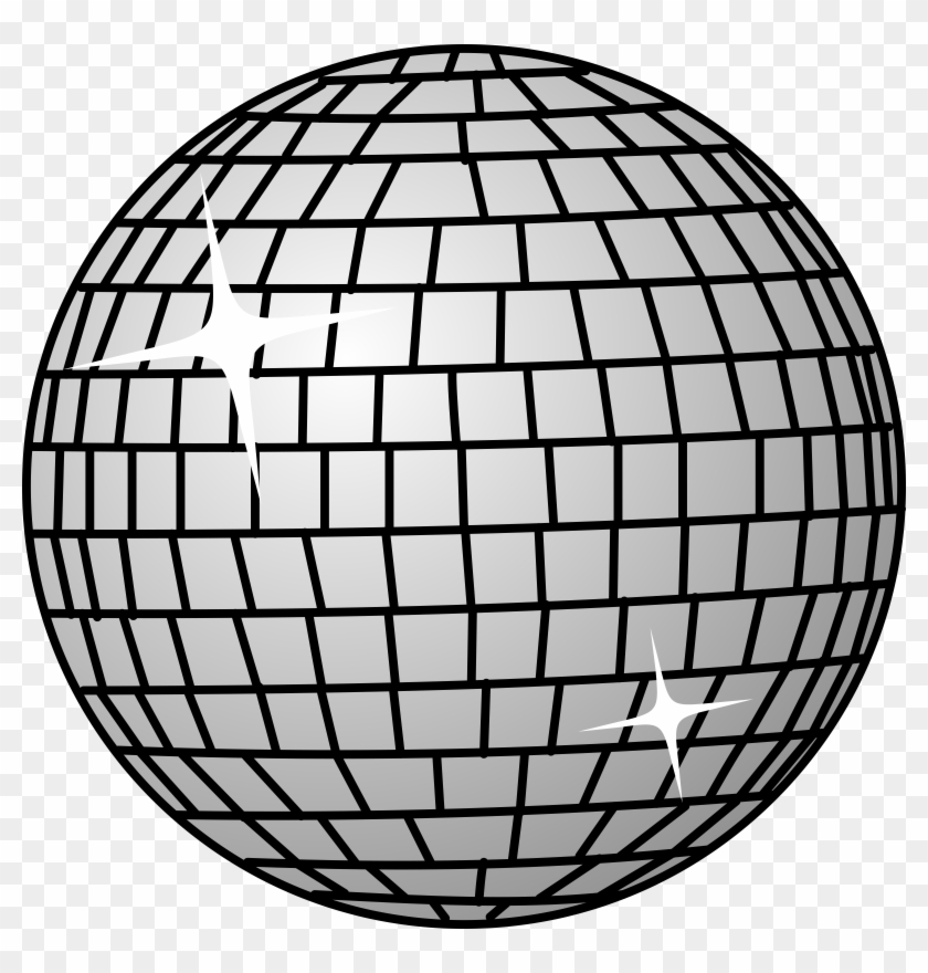 Big Image - Disco Ball Clip Art - Png Download