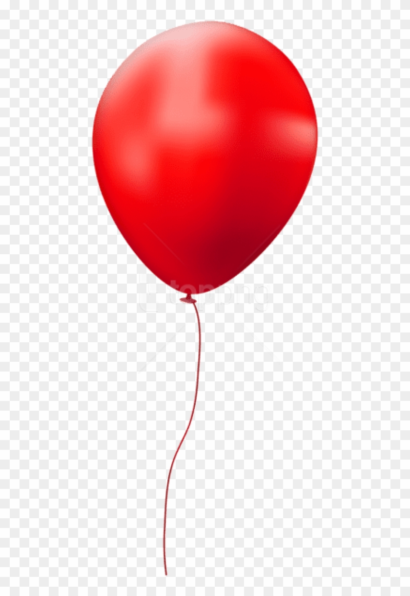 Free Png Download Red Single Balloon Png Images Background - Transparent Background Balloon Png Clipart #2158517