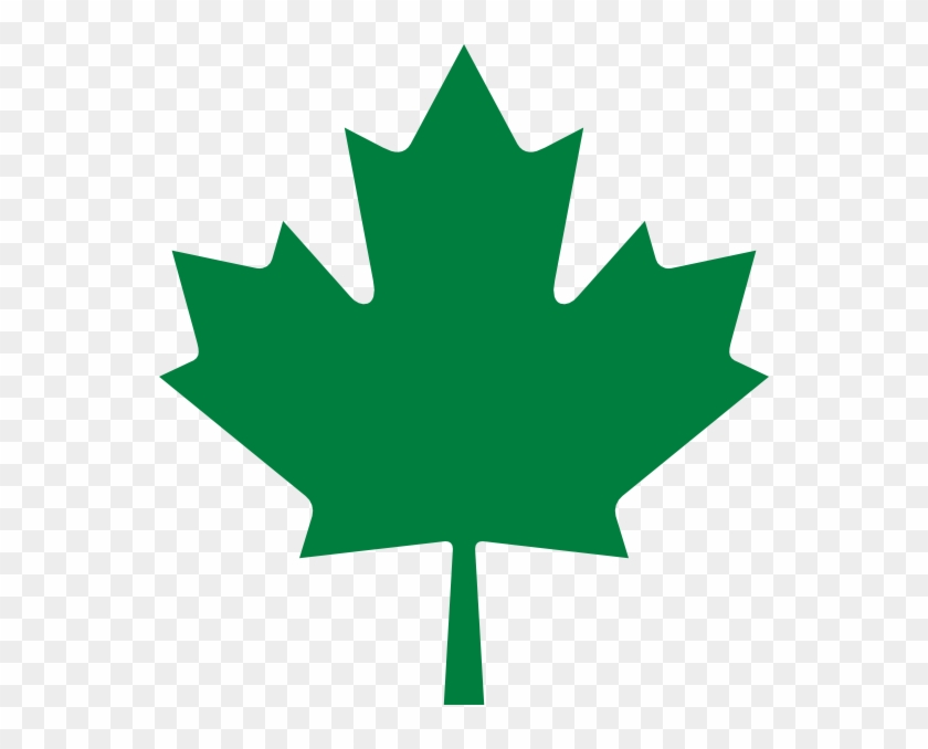 Leaf Png - Canada Maple Leaf Green Clipart #2158988
