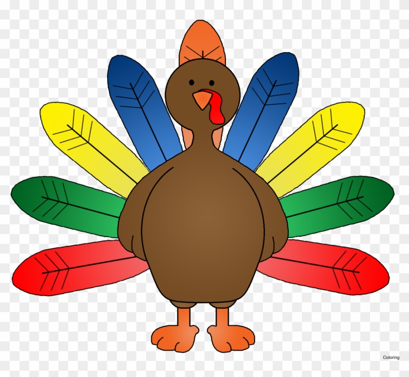 Happy Thanksgiving Clipart - Turkey Clipart - Png Download #2159634