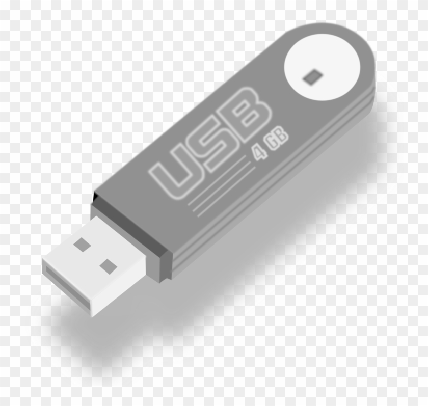 Usb Flash Drives Hard Drives Disk Storage External - Usb Flash Drive Invented Clipart