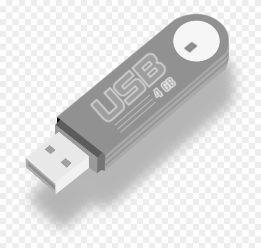 Usb Flash Drives Hard Drives Disk Storage External - Usb Flash Drive Invented Clipart #2159678