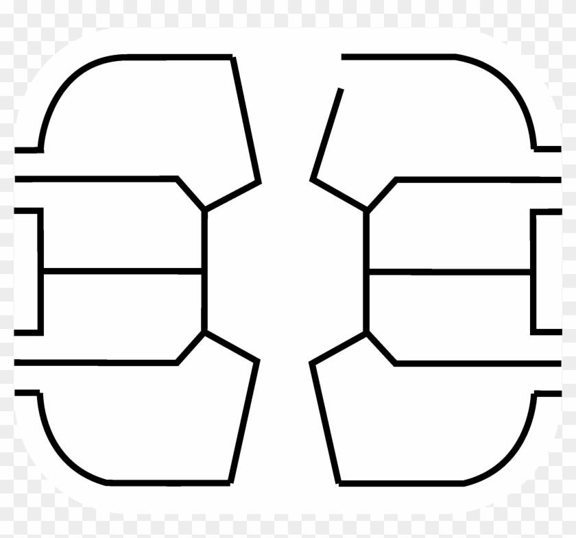 Chip Logo Black And White - Imagem De Chip Em Png Clipart #2159785