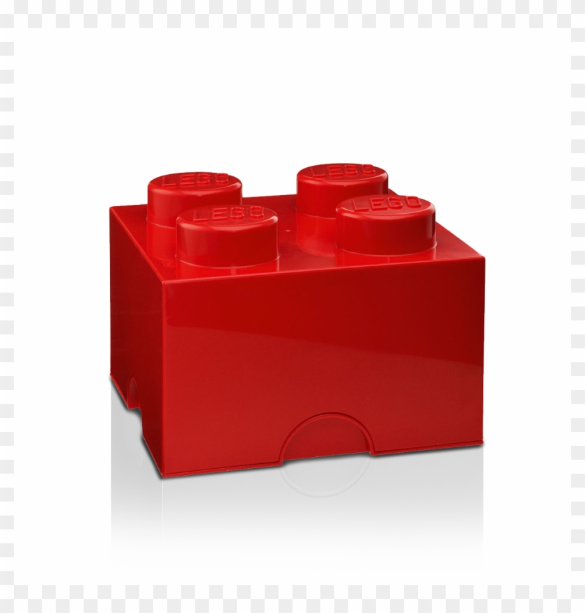 By Lego - Red Lego Brick 2x2 Png Clipart