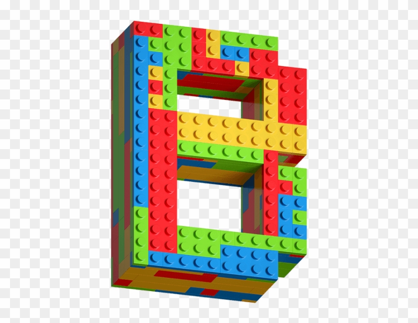 Lego Blocks Font - Letters With Lego Blocks Clipart #2160686