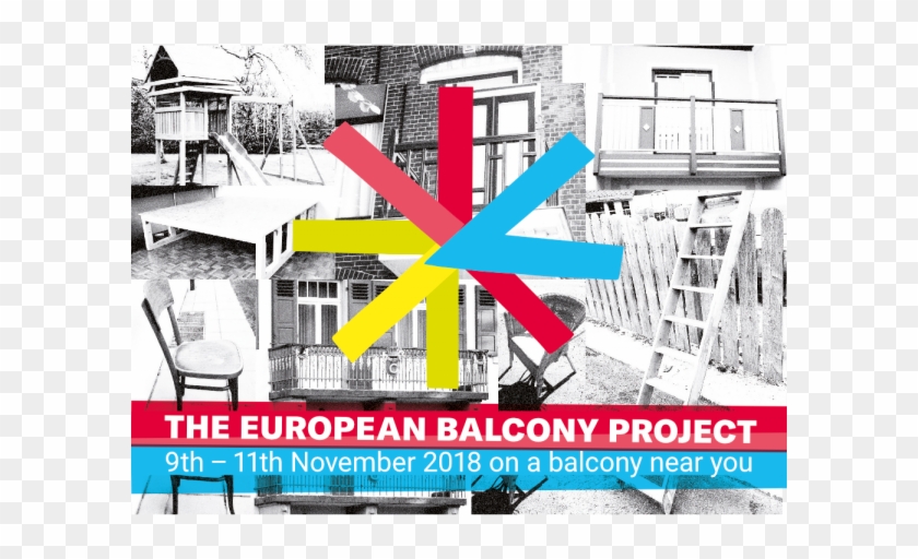 Postcard, European Balcony Project Clipart