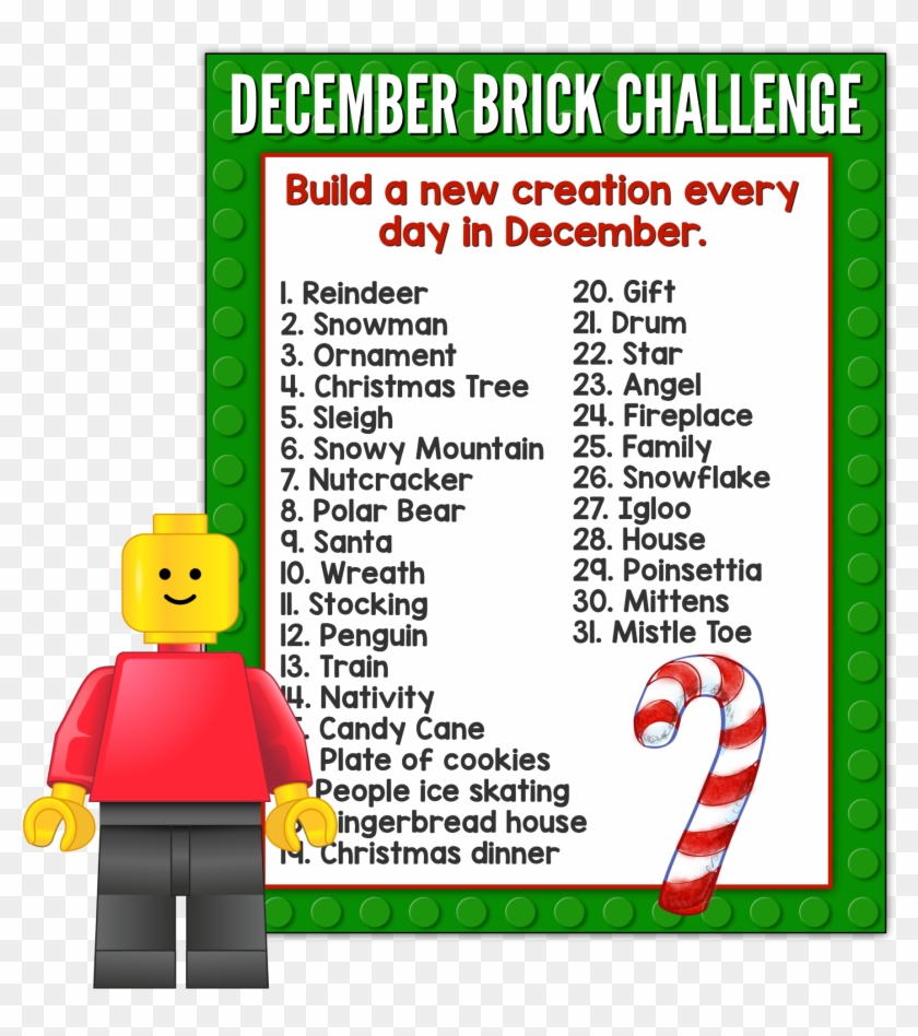 December Brick Challenge - House Brick Challenge Clipart