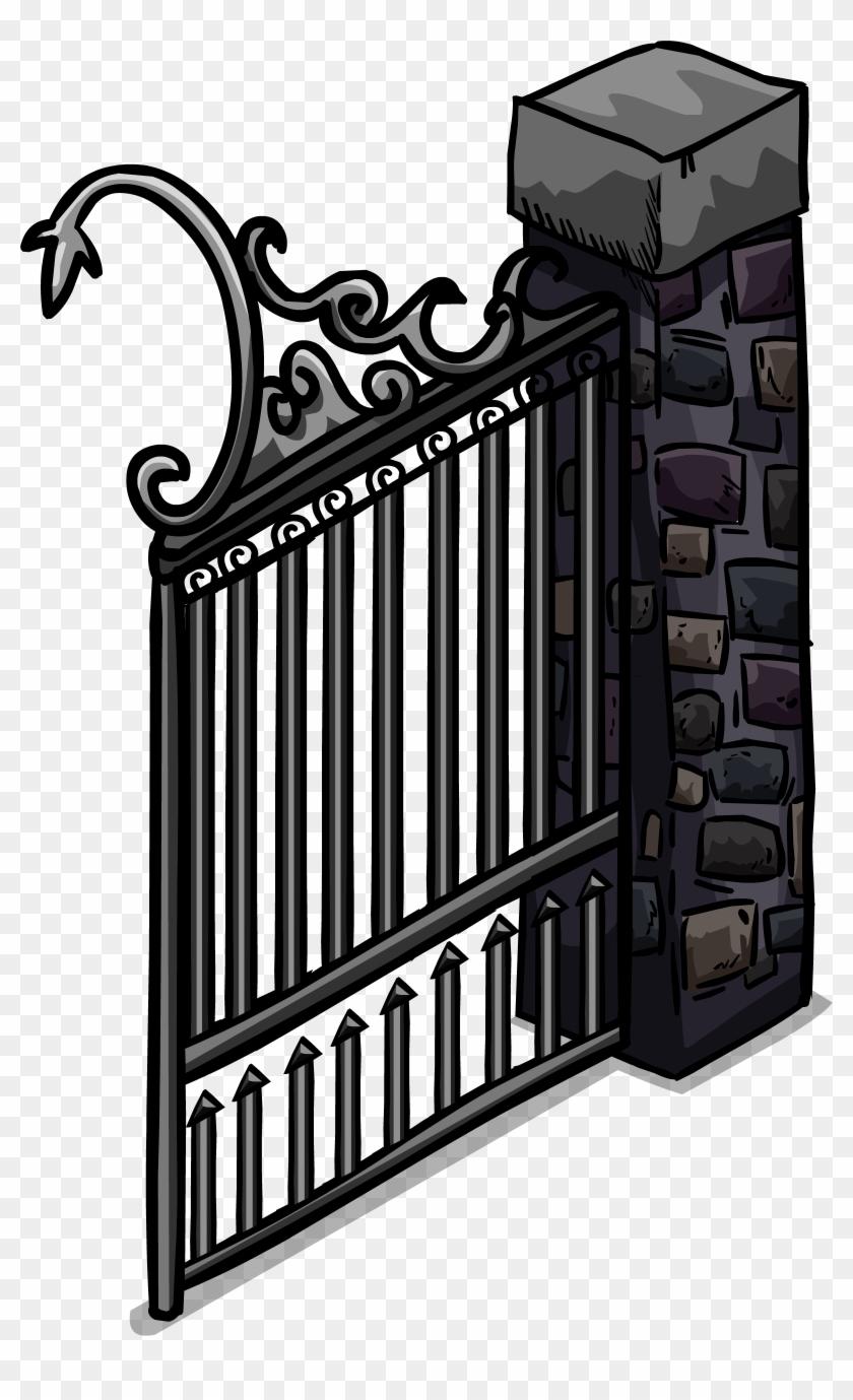 Iron Gate Sprite - Balcony Clipart