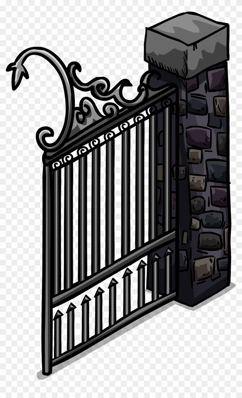 Iron Gate Sprite - Balcony Clipart #2161045