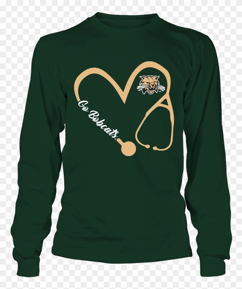 Ohio Bobcats - Heart 3-4 - Nurse - New Slogan Front - It's Not For The Weak Clipart #2161096